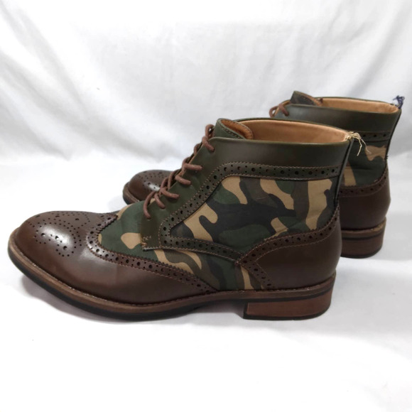 tommy hilfiger ruzman camo boots